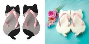 These Cat-Shaped Sandals Look Adorable