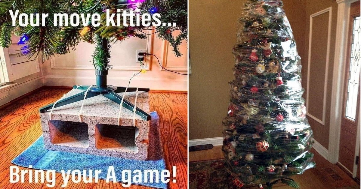 How People Are Hilariously Avoiding The Christmas Tree Chaos!