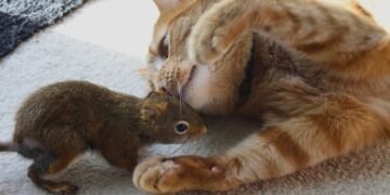 The Cutest Thing You See Today is a Video of Cat and Squirrel BFFs